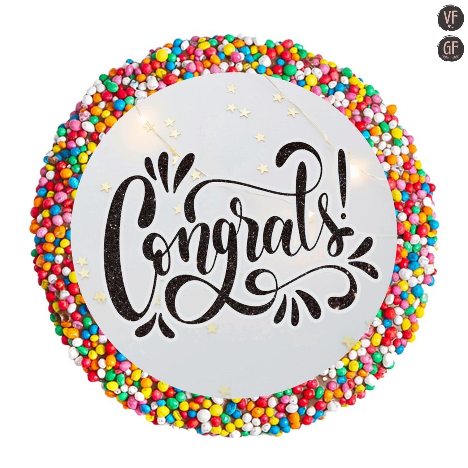 Congrats Dark Chocolate Freckle