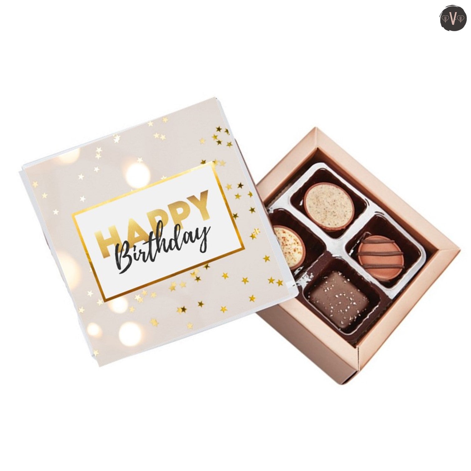 Happy Birthday Pure Indulgence Choc Box 40g