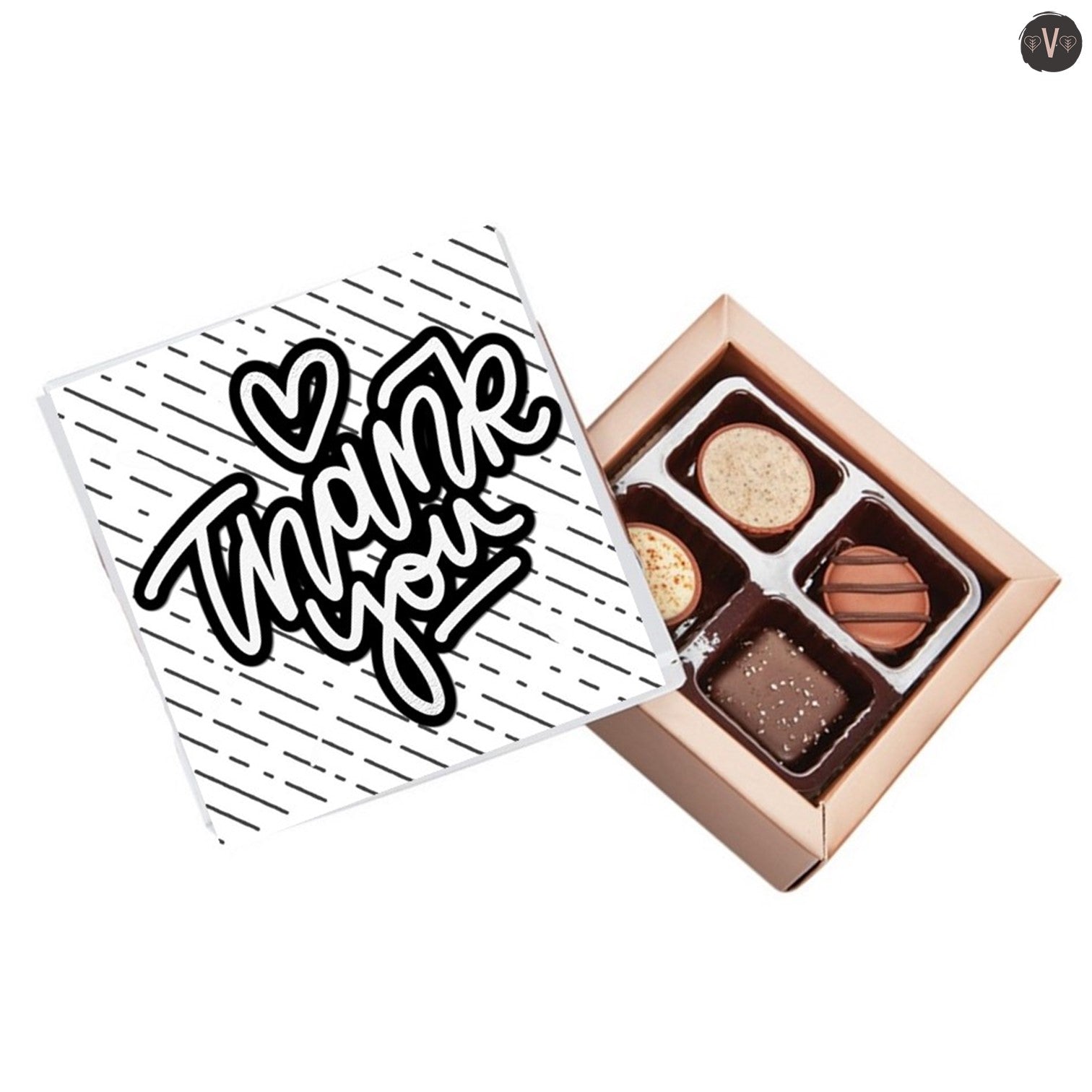 Thank You Pure Indulgence Choc Box 40g